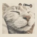 Perla, Luca's cat